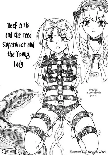 (C88) [Sumomo Dou (Sumomo EX)] Gyuuniku Shoujo to Esagakari to Ojou-sama | Beef Girls and the Feed Supervisor and the Young Lady [English] {J99814}